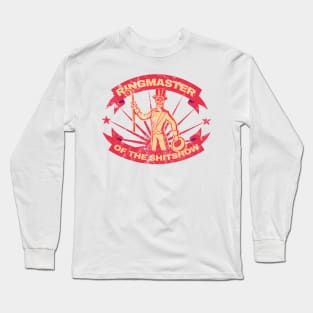 Ringmaster of The ShitShow Logo .aldz Long Sleeve T-Shirt